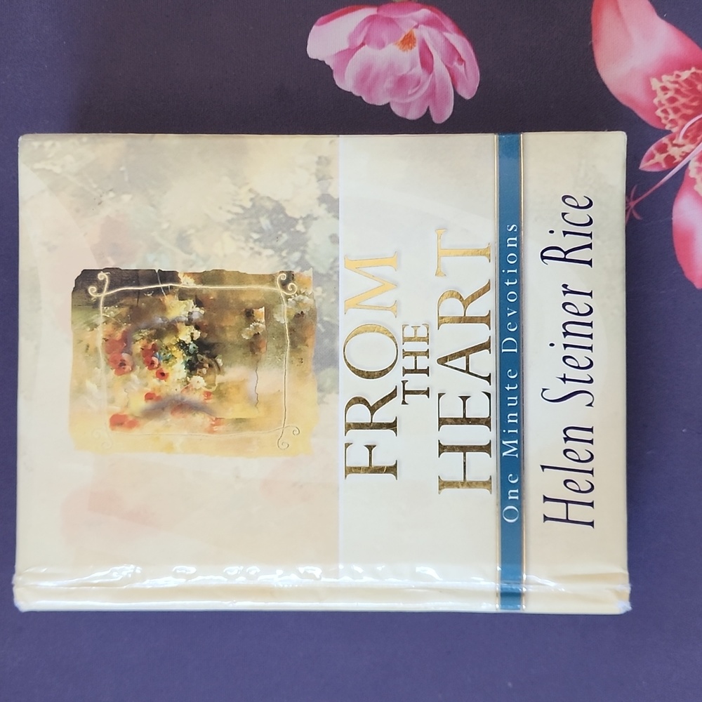 From The Heart One Minute Devotions Book Helen Steiner Rice
